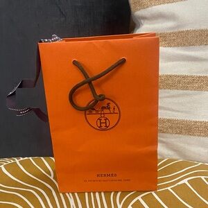 Hermes Orange Bag